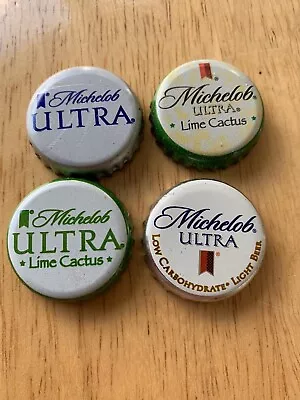 529 Michelob Ultra NO DENTS Beer Bottle Caps - 4 Different Kinds • $24.99