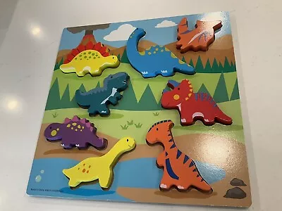 Chunky Puzzle. “Dinosaurs”. Child Development Skills. Excellent Condition. • $3.99