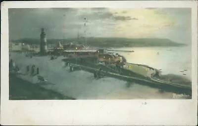 £3.50 • Buy Plymouth Hoe Elmer Keene 1926 Postmark Chic Series