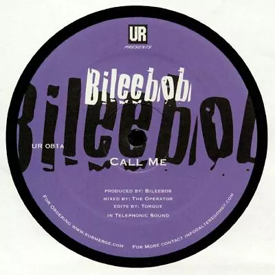 BILEEBOB - Call Me - Vinyl (12 ) • £16.94