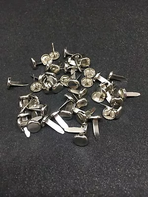 Pack Of Split Pins Paper Fasteners 10mm Office Stationery Arts Crafts Silver  • £3.75