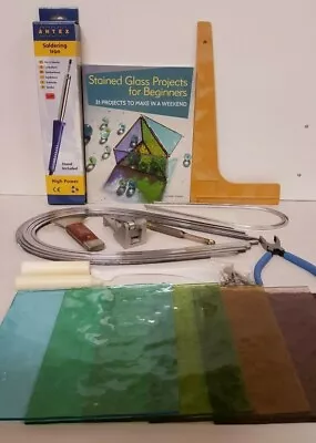 Stained Glass Pro Lead Starter Kit - Glass & Lead Came   - Ideal Gift • £184.99