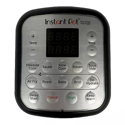 Instant Pot Replacement Touch Control Program Panel - 8 Quart Duo Crisp Model • $12