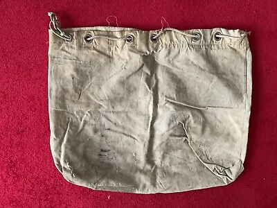 Vintage Heavy Canvas Mail Bag With Repairs Unmarked • $36.19