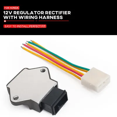 12V 5 Pin Regulator Rectifier With Wiring Harness For HONDA CBR600F F2/F3 CBF500 • $17.99