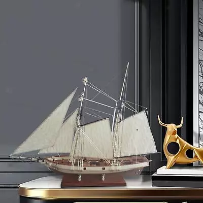 1/70 3D Puzzle Sailing Boat Model Ship Vintage Style Vessel • $36.82