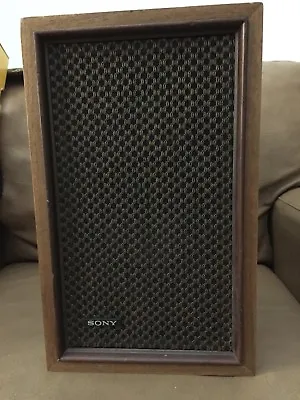 Vintage Sony SS-510 Bookshelf Speakers - Great Condition! • $270