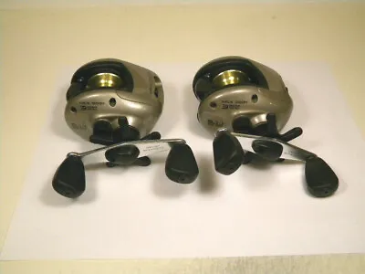 2 Bass Pro Shops Mega Cast MCX 1000H 3BB Baitcast Reel  • $34.99