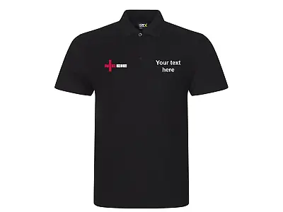 £13.99 • Buy NIC Electrician Polo  Embroidered Personalised  Polo Shirt With Company/text