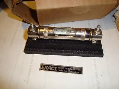 Vintage 'EXACT'  4   Machinist Level  -  Brand New Old Stock  #96-4    ***NOS*** • $50