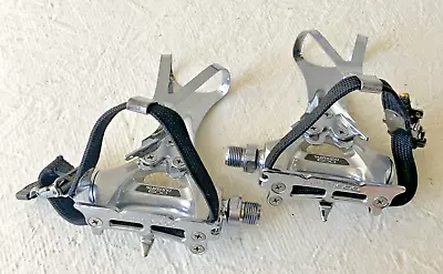 Shimano 600 Pedals Model 6207 Shimano Clips And Straps • $68