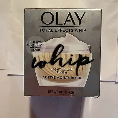 Olay Total Effects Whip Light As Air Finish Active Moisturizer 1.7oz New ITEM  • $8