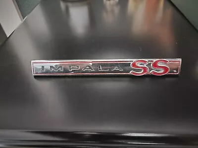 Vintage Original 1964 Chevrolet Impala SS Trunk Lid Emblem  • $45