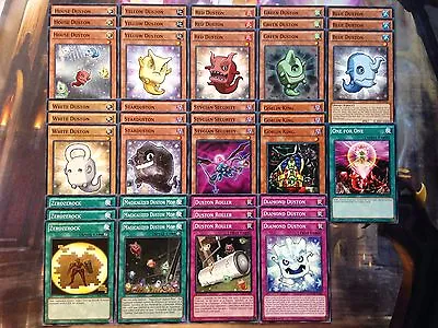 Yugioh Duston OTK Deck 40 Cards Goblin King Red Complete Budget Tournament Ready • $29.99