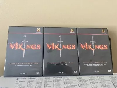 History Channel The Vikings Dvd (6 Disc Set) Region 2 Dvd • $5.82