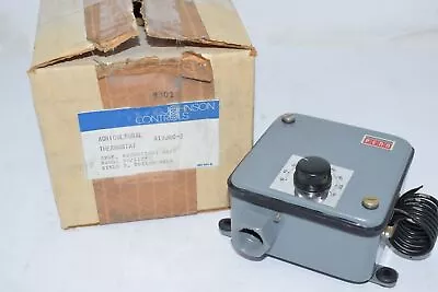 NEW Johnson Controls A19JNC-2C Agricultural Thermostat SPDT Watertight Case 30-1 • $48.99