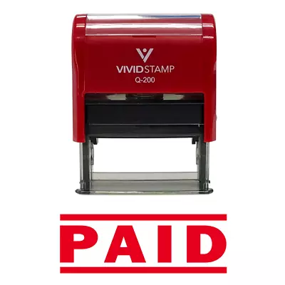 $8.99 • Buy Paid Self Inking Rubber Stamp