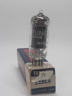$3 • Buy Vintage Tested Strong Tung-Sol 12BL6 Radio Car Radio Vacuum Tube