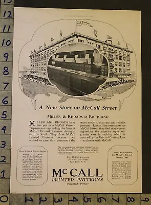 1925 Miller Rhoads Mccall Street San Diego Boston Pattern Historic Ad 24506 • $34.95