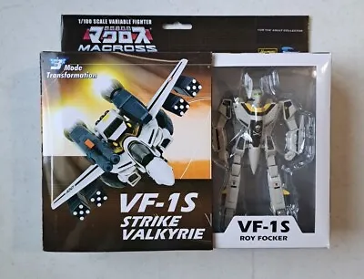 ROBOTECH/MACROSS 1/100: VF-1S Strike Valkyrie Roy F (3-Mode Transformation) USA • $65