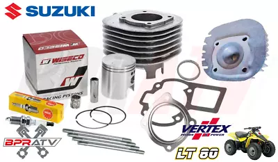 Best Suzuki LT80 Big Bore Kit 52mm LT-80 Quad Sport +2 Mil Top End Rebuild Parts • $299.98