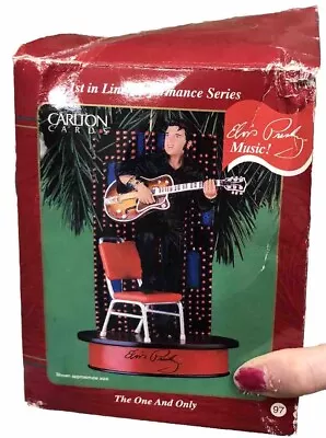 Carlton Cards 2001 Elvis Presley The One And Only Christmas Ornament • $23.99