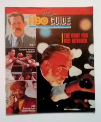  The Hbo Cable Tv Guide  Vintage Booklet Magazine  Sean Connery  • $8.99