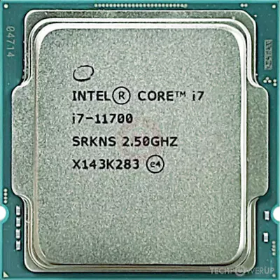 Intel Core I7-11700 Processor (4.9 GHz 8 Cores Socket FCLGA1200) Tray -... • $165