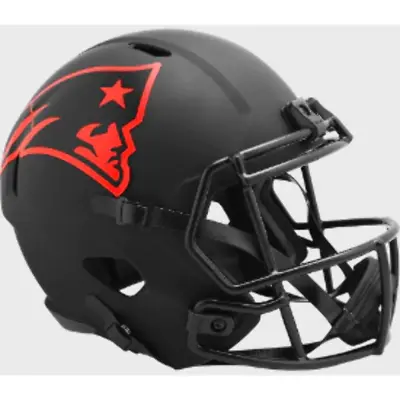 New England Patriots Full Size Speed Replica Football Helmet ECLIPSE - NFL. • $148.99