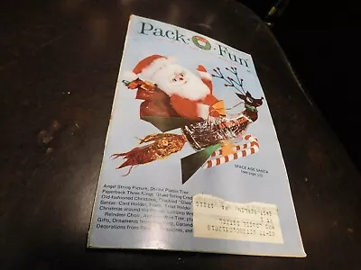 Pack O Fun Magazine The Only Scrap-Craft Magazine 1974 December • $5.49