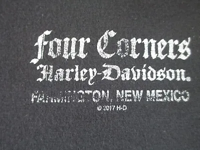 Harley Davidson Women's T-shirt USA Made Four Corners New Mexico Sz M • $8