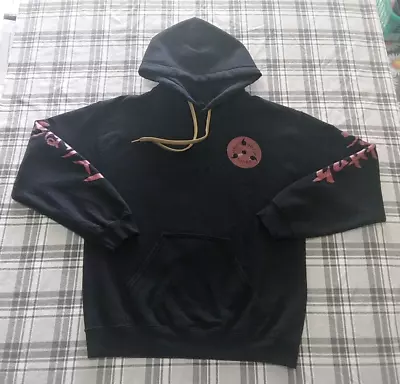 Sasuke Uchiha Naruto Shippuden Hoodie Sweatshirt Adult Size Small Anime Sz Small • $9.90