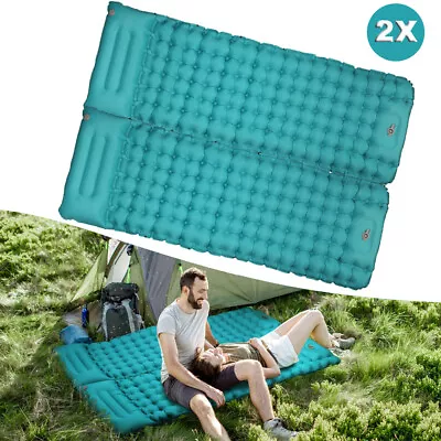 Sleeping Pad Ultralight Inflatable Sleeping Mat With Built-in Foot Pump Compact • $38.99