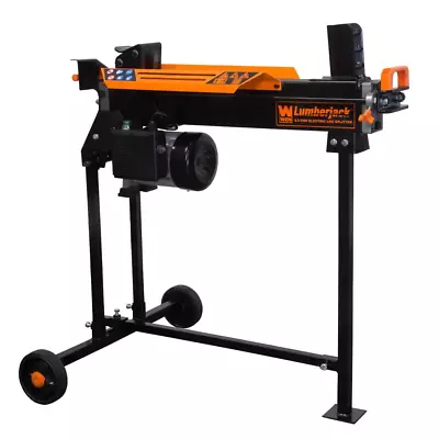 6.5-Ton 15 Amp Horizontal Electric Log Splitter With Stand • $385.18