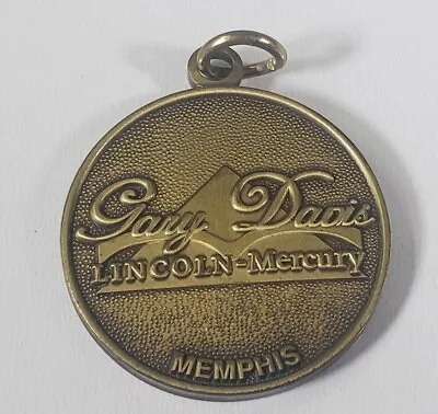 Lincoln Mercury Auto Car Key Fob Dealership Promo Gary Davis Memphis Tn Vintage • $8.81