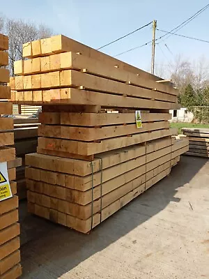 £141 • Buy Structural Oak Beams 6x6 QP1 Grade New Fresh Sawn 3m