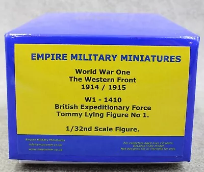 1/32 WW1 British Tommy Lying BEF Western Front W1-1410 Empire Military 16995 • £29.99