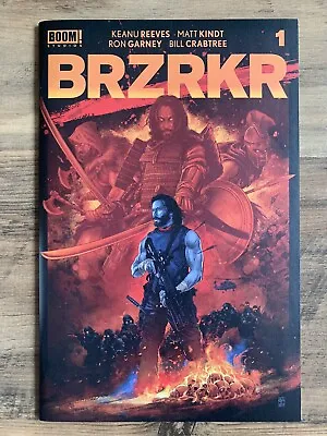 BRZRKR #1 (2021) Vance Kelly Exclusive Red Chase Variant LTD 100 *RARE HTF* NM+ • $125