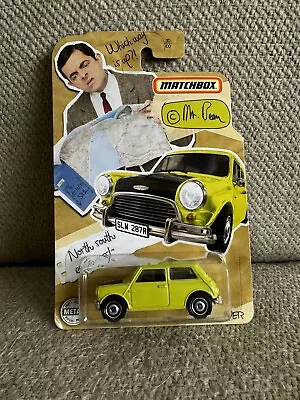 2020 Matchbox 1:64 Green Mr Bean 1964 Austin Mini Cooper 1275s Mbx 30/100 • $17.99