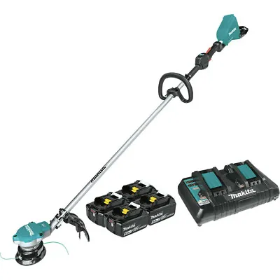 Makita XRU15PT1 18V X2 (36V) LXT Brushless Li-Ion String Trimmer Kit (5 Ah) New • $535.54