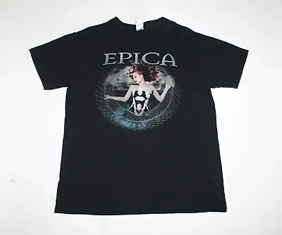 Epica T-Shirt The Quantum Enigma Symphonic Metal Band Shirt Men's Tee Large • $55.60