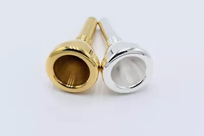 Trombone Mouthpiece 6 1/2AL - 6.5AL - New - Gold Or Silver - Small Shank • $14.99