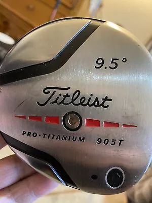 Titleist 905T Pro Titanium Driver 9.5 Degree With Graphite Design YS-6 Stiff • $46.75