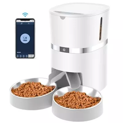 Automatic Cat Feeder Smart Pet Food Dispenser With APP ControlWiFi Enabled ... • $97.13