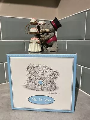 £24.99 • Buy Me To You Bears, Cutting The Cake, Wedding Cake Topper