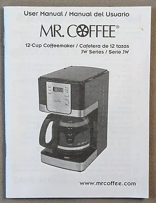 MR COFFEE USER MANUAL PN122892 Rev C 12-Cup 2012 VTG ULTRA RARE HTF • $9.95