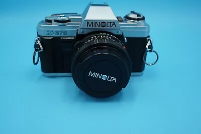 Minolta X370 Camera With 50mm 1:1.7 Lens Used • $50