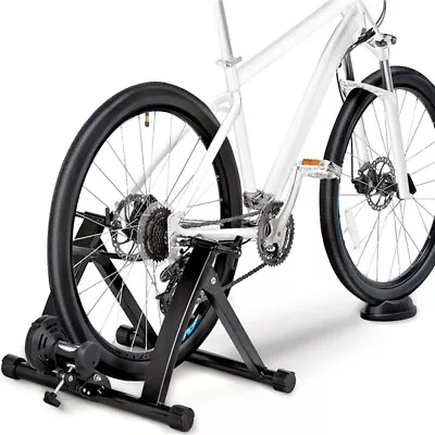 Bike Trainer Foldable Bicycle Trainer Magnetic Cycle Trainer W/Quick Release • $59.99