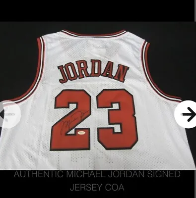 Michael Jordan Signed Chicago Bulls Home Rookie Jersey • $2500