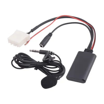 Car Stereo AUX Audio Cable Adapter Bluetooth Mic Fit For Mazda 2 3 5 6 MX-5 RX-8 • $16.27